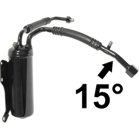 Universal Air Cond A/C Accumulator W/Hose Assembly, Ha10105C HA10105C